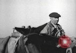 Image of Farmers plowing fields with wooden plows and horses Spain, 1937, second 1 stock footage video 65675062079