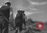 Image of Farmers plowing fields with wooden plows and horses Spain, 1937, second 57 stock footage video 65675062079