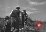 Image of Farmers plowing fields with wooden plows and horses Spain, 1937, second 58 stock footage video 65675062079