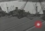Image of port of Antwerp Antwerp Belgium, 1944, second 9 stock footage video 65675062166