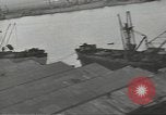 Image of port of Antwerp Antwerp Belgium, 1944, second 14 stock footage video 65675062166