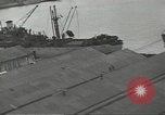 Image of port of Antwerp Antwerp Belgium, 1944, second 15 stock footage video 65675062166