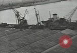 Image of port of Antwerp Antwerp Belgium, 1944, second 17 stock footage video 65675062166
