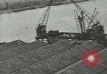 Image of port of Antwerp Antwerp Belgium, 1944, second 18 stock footage video 65675062166