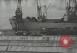 Image of port of Antwerp Antwerp Belgium, 1944, second 26 stock footage video 65675062166