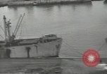 Image of port of Antwerp Antwerp Belgium, 1944, second 28 stock footage video 65675062166