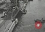 Image of port of Antwerp Antwerp Belgium, 1944, second 33 stock footage video 65675062166