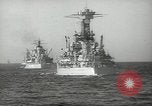 Standbild USA Schlachtschiffe Hampton Roads Virginia USA, 1939, aus Sekunde 27 historischem Filmmaterial Videoclip 65675062196