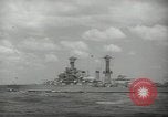 Standbild USA Schlachtschiffe Hampton Roads Virginia USA, 1939, aus Sekunde 9 historischem Filmmaterial Videoclip 65675062198