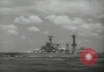 Standbild USA Schlachtschiffe Hampton Roads Virginia USA, 1939, aus Sekunde 15 historischem Filmmaterial Videoclip 65675062198