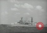Standbild USA Schlachtschiffe Hampton Roads Virginia USA, 1939, aus Sekunde 17 historischem Filmmaterial Videoclip 65675062199