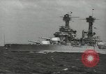 Standbild USA Schlachtschiffe Hampton Roads Virginia USA, 1939, aus Sekunde 18 historischem Filmmaterial Videoclip 65675062200