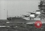 Standbild USA Schlachtschiffe Hampton Roads Virginia USA, 1939, aus Sekunde 47 historischem Filmmaterial Videoclip 65675062200