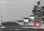 Standbild USA Schlachtschiffe Hampton Roads Virginia USA, 1939, aus Sekunde 50 historischem Filmmaterial Videoclip 65675062200