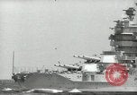 Standbild USA Schlachtschiffe Hampton Roads Virginia USA, 1939, aus Sekunde 55 historischem Filmmaterial Videoclip 65675062200