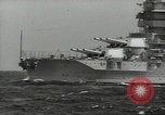 Standbild USA Schlachtschiffe Hampton Roads Virginia USA, 1939, aus Sekunde 60 historischem Filmmaterial Videoclip 65675062200