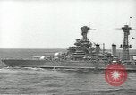 Standbild USA Schlachtschiffe in Spalte Bildung Hampton Roads Virginia USA, 1939, aus Sekunde 3 historischem Filmmaterial Videoclip 65675062203