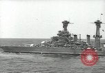 Standbild USA Schlachtschiffe in Spalte Bildung Hampton Roads Virginia USA, 1939, aus Sekunde 7 historischem Filmmaterial Videoclip 65675062203