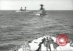 Standbild USA Schlachtschiffe in Spalte Bildung Hampton Roads Virginia USA, 1939, aus Sekunde 26 historischem Filmmaterial Videoclip 65675062203