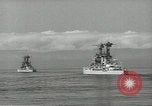 Standbild USA Schlachtschiffe in Spalte Bildung Hampton Roads Virginia USA, 1939, aus Sekunde 43 historischem Filmmaterial Videoclip 65675062203