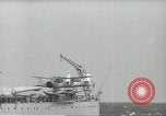 Standbild USA Schlachtschiffe Hampton Roads Virginia USA, 1939, aus Sekunde 14 historischem Filmmaterial Videoclip 65675062204