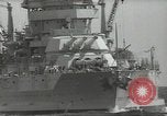 Standbild USA Schlachtschiffe Hampton Roads Virginia USA, 1939, aus Sekunde 46 historischem Filmmaterial Videoclip 65675062206