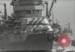 Standbild USA Schlachtschiffe Hampton Roads Virginia USA, 1939, aus Sekunde 48 historischem Filmmaterial Videoclip 65675062206