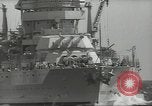 Standbild USA Schlachtschiffe Hampton Roads Virginia USA, 1939, aus Sekunde 49 historischem Filmmaterial Videoclip 65675062206
