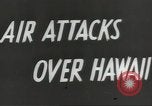 Image of Japanese air attacks Pearl Harbor Hawaii USA, 1944, second 31 stock footage video 65675062212