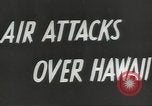 Image of Japanese air attacks Pearl Harbor Hawaii USA, 1944, second 33 stock footage video 65675062212