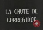 Standbild Schlacht von Philippinen Corregidor Island Philippinen, 1942, aus Sekunde 9 historischem Filmmaterial Videoclip 65675062213