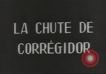 Standbild Schlacht von Philippinen Corregidor Island Philippinen, 1942, aus Sekunde 10 historischem Filmmaterial Videoclip 65675062213
