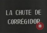 Standbild Schlacht von Philippinen Corregidor Island Philippinen, 1942, aus Sekunde 12 historischem Filmmaterial Videoclip 65675062213
