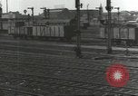 Image bombe d'un rail endommagé road station Hamm Allemagne, 1945, de la seconde 47 séquences d'archives historiques vidéo 65675062219