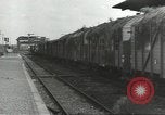 Standbild Bombe beschädigte rail road Station Hamm Deutschland, 1945, aus Sekunde 12 historischem Filmmaterial Videoclip 65675062220