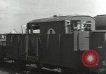Standbild Bombe beschädigte rail road Station Hamm Deutschland, 1945, aus Sekunde 40 historischem Filmmaterial Videoclip 65675062220