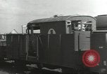 Standbild Bombe beschädigte rail road Station Hamm Deutschland, 1945, aus Sekunde 42 historischem Filmmaterial Videoclip 65675062220