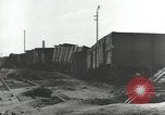 Standbild Bombe beschädigte rail road Station Hamm Deutschland, 1945, aus Sekunde 57 historischem Filmmaterial Videoclip 65675062220
