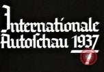 Standbild Internationalen Automobil Ausstellung Berlin Deutschland, 1937, aus Sekunde 18 historischem Filmmaterial Videoclip 65675062222