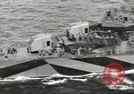 Image of Wounded transferred, ship-to-ship, on Stokes stretcher Mariana Islands, 1944, second 19 stock footage video 65675062229