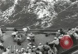 Image of Wounded transferred, ship-to-ship, on Stokes stretcher Mariana Islands, 1944, second 29 stock footage video 65675062229
