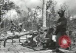 Standbild USA Soldaten einrichten Positionen auf Guam Guam Marianen, 1944, aus Sekunde 45 historischem Filmmaterial Videoclip 65675062232
