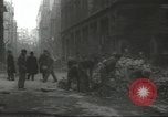 Image of Pioneer Corps clear blitzkrieg rubble London England United Kingdom, 1941, second 20 stock footage video 65675062254