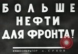 Image of Soviet oil field during World War 2 Soviet Union, 1941, second 4 stock footage video 65675062263