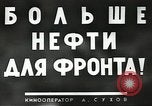 Image of Soviet oil field during World War 2 Soviet Union, 1941, second 7 stock footage video 65675062263