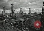 Image of Soviet oil field during World War 2 Soviet Union, 1941, second 13 stock footage video 65675062263