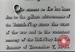 Image of Japanese attack on Pearl Harbor Pearl Harbor Hawaii USA, 1941, second 36 stock footage video 65675062271