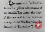 Image of Japanese attack on Pearl Harbor Pearl Harbor Hawaii USA, 1941, second 37 stock footage video 65675062271