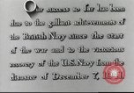 Image of Japanese attack on Pearl Harbor Pearl Harbor Hawaii USA, 1941, second 38 stock footage video 65675062271