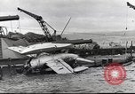 Image of Devastation from Japanese attack on Pearl Harbor Pearl Harbor Hawaii USA, 1941, second 39 stock footage video 65675062272